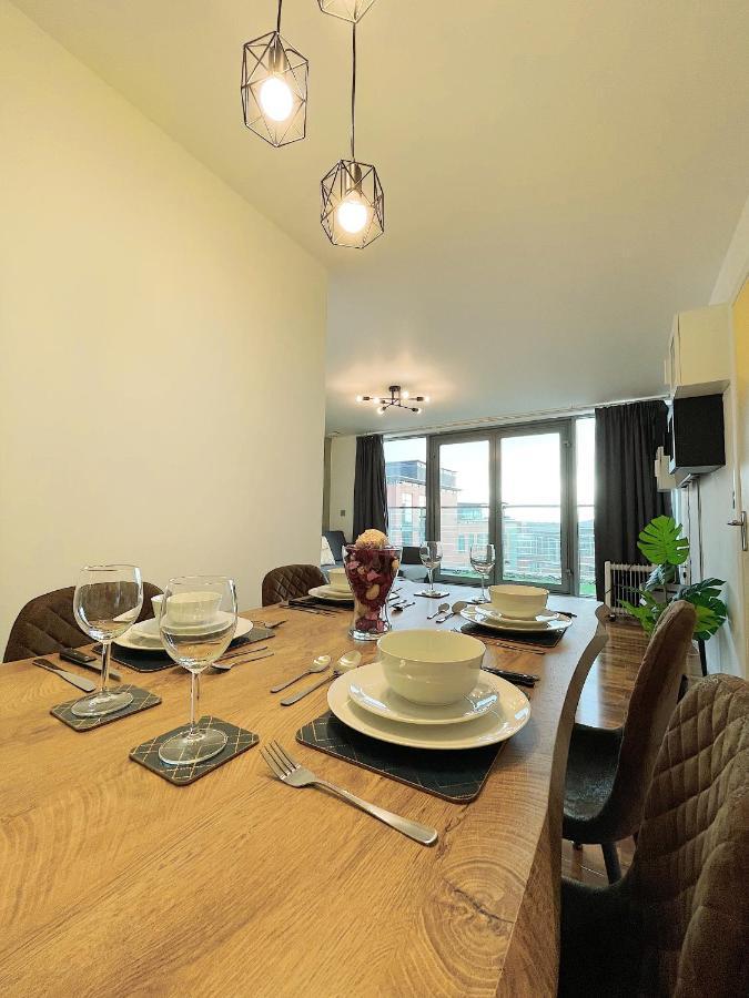 Insta-Style Penthouse With Balcony Or 2B Apartment With Balcony Birmingham City Centre Kültér fotó